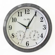 Часы кварцевые настенные La Mer арт. GD 115 Silver